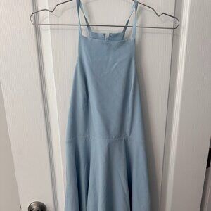 Lulus blue halter dress